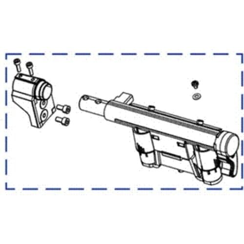 High quality original 95% new Zebra Kit Toggle Bar for zt420 barcode printer P1058930-019