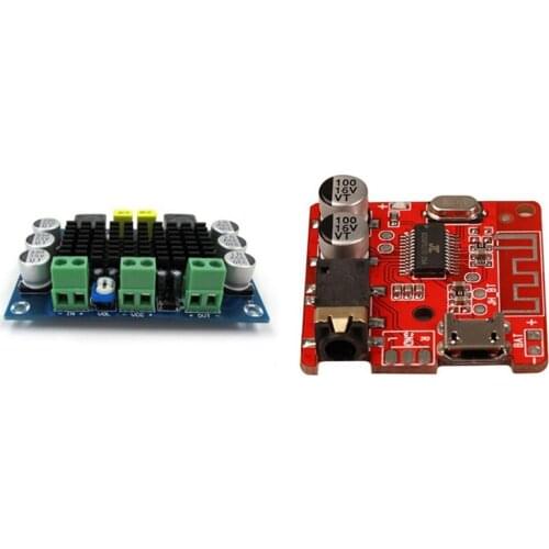 XH-M542 DC 12-26V 100W TPA3116DA Mono Channel Digital Power Audio Amplifier Board & Bluetooth Audio Receiver Board