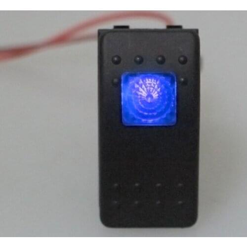 4 Pin Waterproof 12V 20A Bar Rocker Toggle Switch LED Light Car Boat R3MD