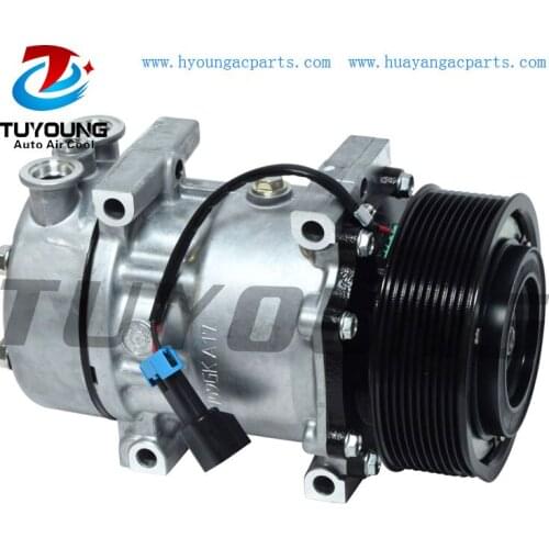 For Kenworth Trucks F69-6003-142 SD7H15 Auto Air Conditioner Compressor