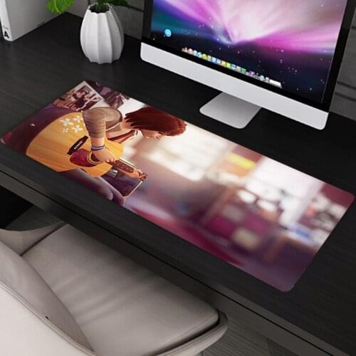 Gaming Desk mat Life Is Strange Computer Mouse Pad Anime Mouse Desktop Big Keyboard Pad Gamer Mats for Mice Non-slip Memo Pads