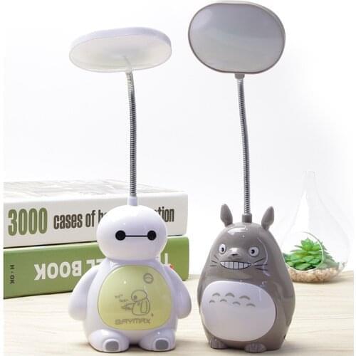Creative RGB Big Hero 6 Cartoon BayMax LED Nightlight Home Decor Childrens Bedroom Bedside Table Lamp Kids Holiday Gifts Lamp