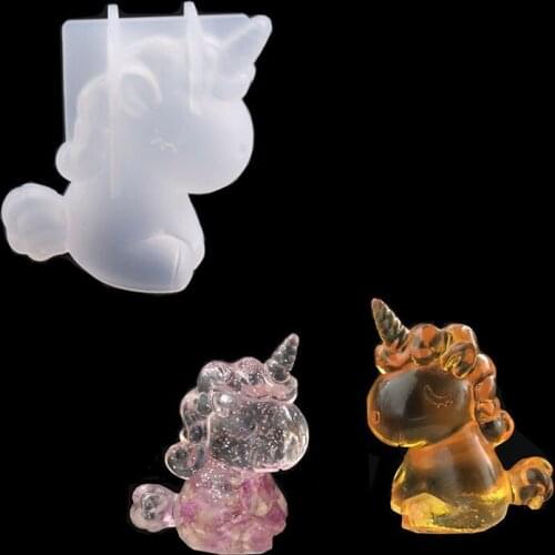 Crystal Drop Gel DIY Crystal Simulation Ice Block Mould Silicone Gel Mould for Decoration of Mobile Phone Shell