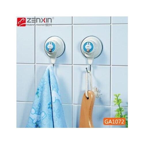 Hot Suction wall one linked hook 5.5*3.5*9CM 2pcs/pack Free shipping