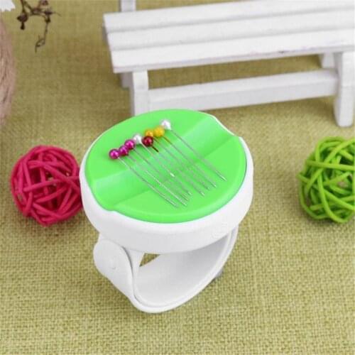 Sewing Magnetic Box Needle Pin Cushion Magnetic Catcher Neddlework DIY Wrist Clip Portable Kit Tool Storage Box Sewing Tools