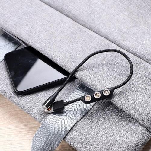 Magnetic Cable Socket Box Portable Storage Box Magnetic Charger Sockets Micro Usb Type-c Connector Storage Box