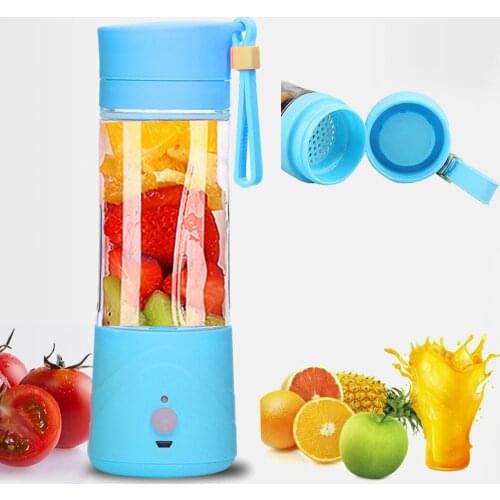 Mini Electric Fruit Juicer Machine Portable USB Rechargeable Smoothie Squeezer Maker Blender Shake And Take Juice Slow Juicer