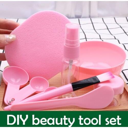 Facial Mask Mixing Bowl Set Convenience DIY Facemask Mixing Tool Sets For Women Girls SANA889