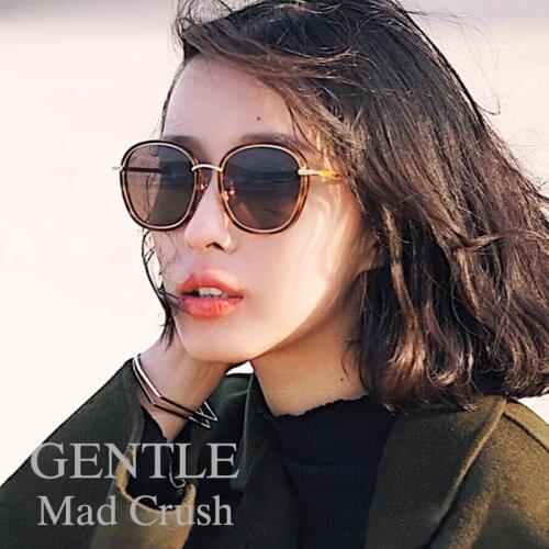 2020 new Fashion Korea men women Sunglasses Gentle Mad crush Acetate Polarized UV400 sunglasses women men With brand case