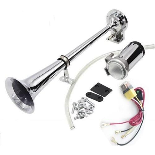 High DB auto air horn super loud siren train horn claxon air pump for truck car