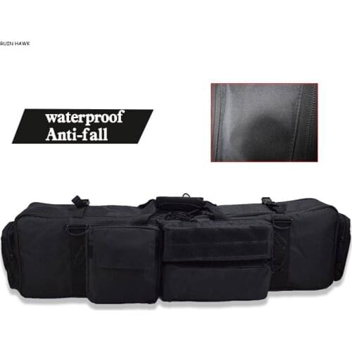 Tactical Bag Military Backpack Nylon Gun Bag Rifle Airsoft Holster Shooting Hunting Bag-Case M249 Military-Accessories