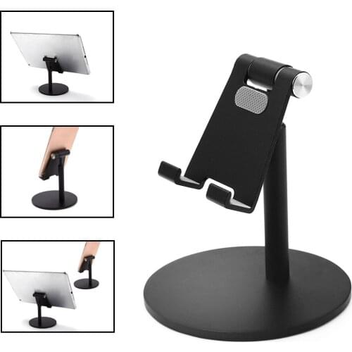 Universal Phone Holder Stand Desktop Bracket For iPad Laptop Tablet Stand Metal Adjustable Lazy Mount Mobile Phone Holder