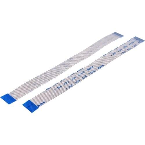 100pcs FFC FPC Flexible flat cable 16 PIN 0.5 mm pitch different ends Length 60 mm 80 100 120 150 200 250 300 400 500 mm ZIF