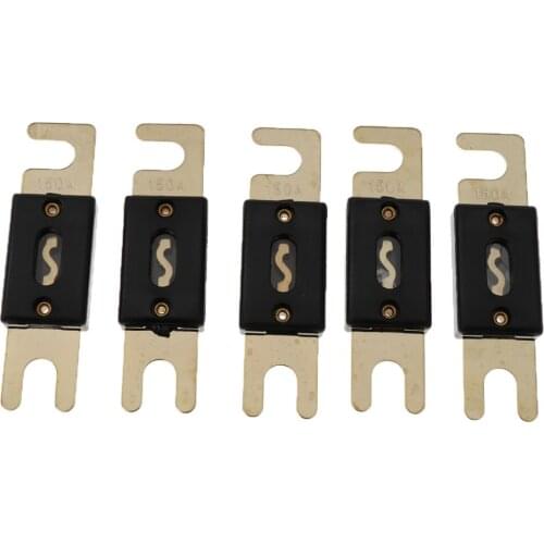 15 Pieces Car Audio Electrical Flat ANL Fuse 60A 100A 150Amp