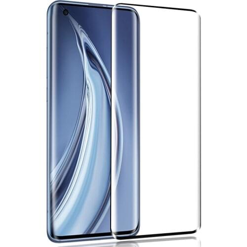 500pcs 9H Full Coverage Premium 3D Curved Tempered Glass Screen Protector Flim Guard For Xiaomi Mi 11 Ultra Note 10 Lite CC9 Pro
