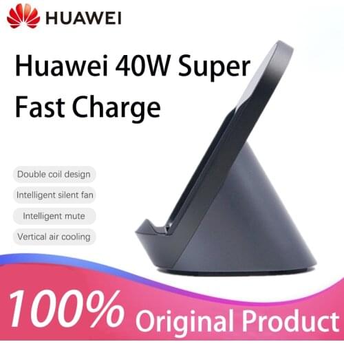 CP62 Huawei Super Charge Wireless Charger Stand 40W Desktop Car Charger P40 Pro Plus Mate30 Pro Matepad P30 Pro S20 Ultra S10