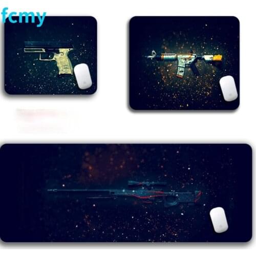 CS GO Custom Large Mouse Pad Speed Keyboards Mat Rubber Gaming Mousepad Desk Mat for Game Player Desktop PC Computer Laptop Csgo