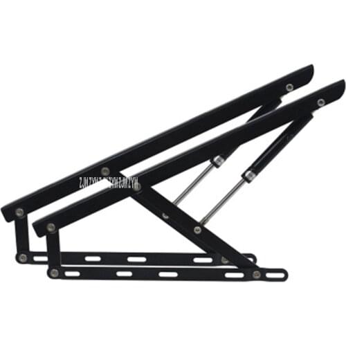 63/75/90cm Bed Hydraulic Rod Furniture Hydraulic Bar Lifter Tatami Pneumatic Support Bed Box Mechanism Accessory Spring Hinge