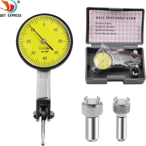 Lever indicator display analog dial lever shockproof test 0.01mm dial indicator indicator meter dial ruler tool