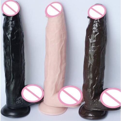 Sex Toys 11.8 Ln X 2.3 Inches Giant Root Imitation Penis Sucker Fake Penis Female Big Penis Masturbation Device Adult Products