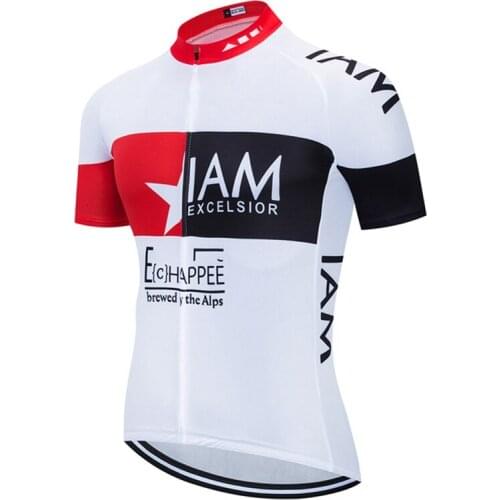 Summer Breathable Cycling Jersey Bicycle Shirt Mens Pro Team MTB Bike Short Sleeve Tops Racing Clothing Outdoor Sports Uniform