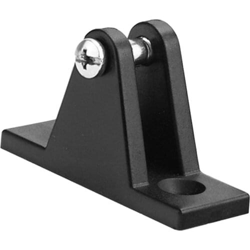 MagiDeal Black Nylon Marine Boat Deck Hinge Mount for Bimini Top Fitting