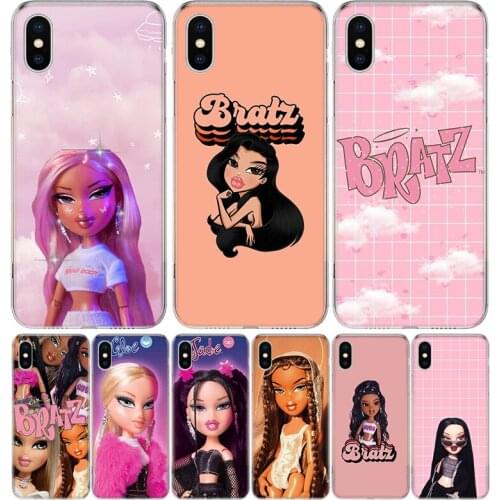 Fashion Brand Doll Bratz Phone Case for Apple Iphone 11 12 X Xs Pro Max Mini XR 7 8 6 6s Plus 7G 6G 5G 5S 5 SE +Shell Cover Coqu