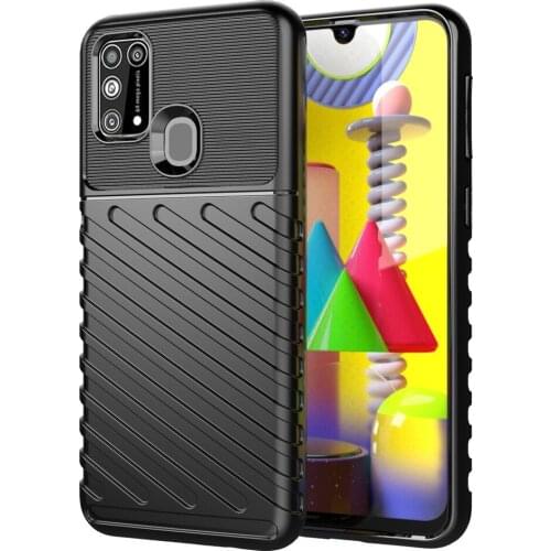 Fashion ShockProof Full Soft TPU Silicone Cover Samsung Galaxy M31 Case For Samsung M31 M 31 SamsungM31 SM-M315F Phone Bags