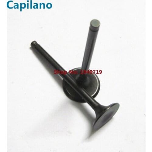 Motorcycle GT125 engine valve include inlet outlet valve stem (intake exhaust) durable for Suzuki 125cc GT 125 part
