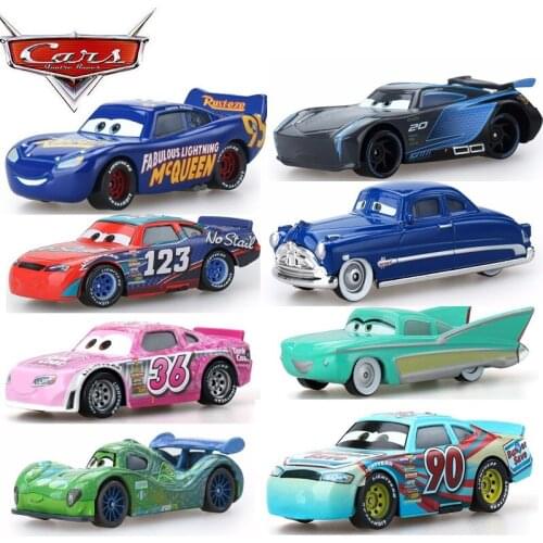 Disneys new Pixar car 3 Lightning McQueen Jackson storm die-cast metal 1:55 car model toy childrens birthday gift