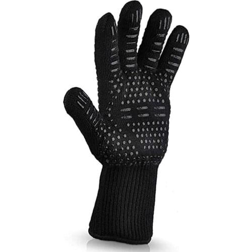 800 Degrees High Temperature Resistant Gloves Microwave Oven Kitchen Bbq Gloves Anti-Scalding And Heat Insulation Gloves