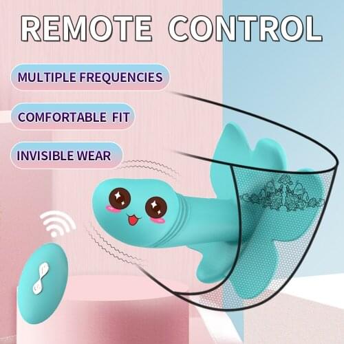 Remote Control Thrusting Dildo Vibrators Panties for Women Clitoris Stimulator Adult Sex Machine Female Masturbator Vagina Toy