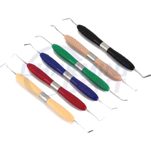 Dental resin obturator aesthetic repair set maxiaohan plastic double-sided disinfection box silicone