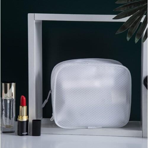 Large Capacity Simple Cosmetic Bag Portable Travel Wash Makeup Bag Square Eva Transparent Waterproof Multi-function Storage Bag