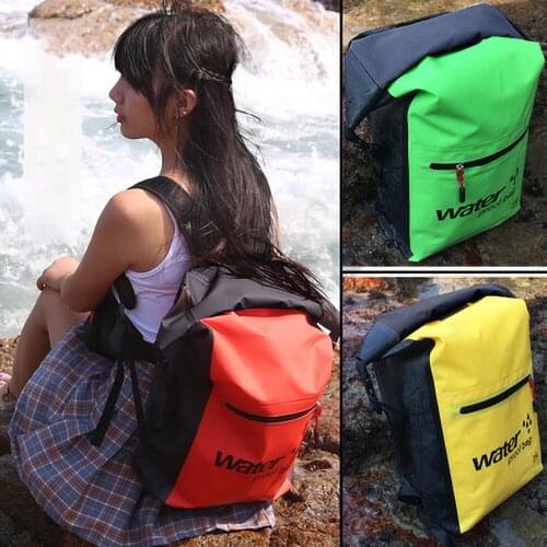 25L Waterproof Dry Bag Backpack Rucksack Storage Pack Sack Swimming Rafting Kayaking River Trekking Floating Sailing Canoe Boat