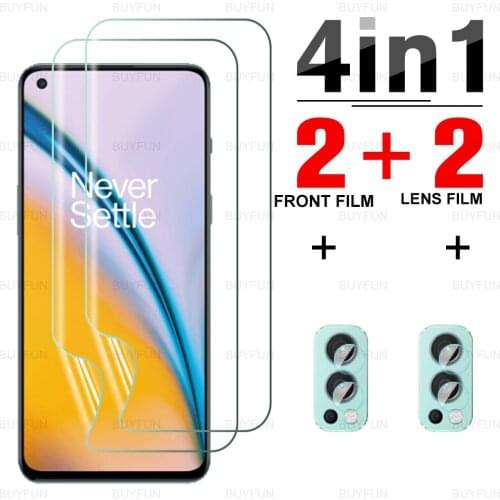 For Nord2 5G Full cover Front Hydrogel Soft Film for one plus nord2 5g 1+nord N200 N100 N10 CE 5G screen protector lens film
