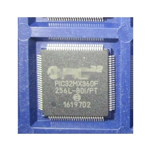 10PCS/LOT PIC32MX360F256L-80I/PT PIC32MX360F256L TQFP100 NEW Original