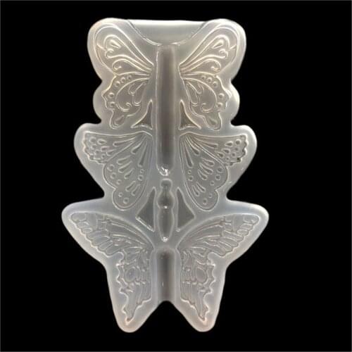 12.5*8*0.6CM DIY Sugar Craft Cake Vintage Petal Butterfly Cake Silicone Mold Fondant Mold Cake Decorating Tools Gum Paste Mold