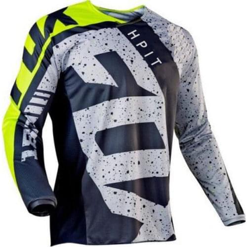 2021 Team mtb Motocross Jersey hpit Fox Maillot DH Cycling Downhill Jersey