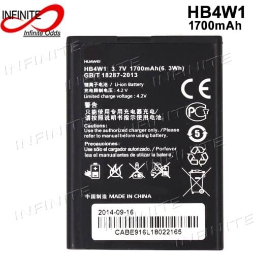 HB4W1 New Battery 1700mAh Replacement For Huawei Y210 G510 G520 G525 C8813 Batterie Bateria Accumulator