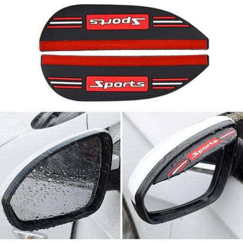 Board Rearview Mirror Visor Rain Eyebrow Rain Remover Accessories Approx 180mm*60mm Cover Durable