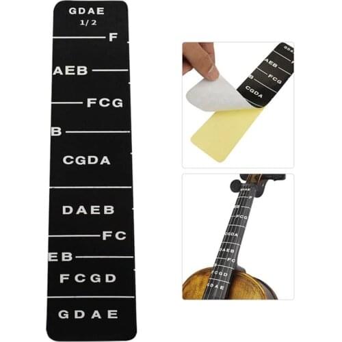 Violin Intonation Stickers Fretboard Marker Beginners Fingerboard Sticker Violin Accessories