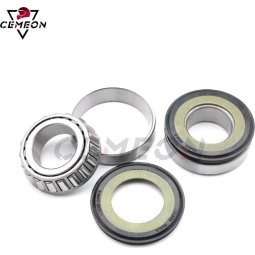 For Rocker FXCW C FXCWC Seventy Two XL1200V Deluxe FLSTN Slim FLS Motorcycle steering bearing Pressure ball wave disc kit