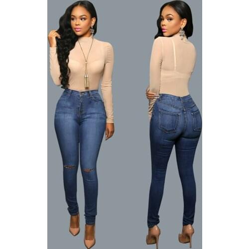 Meileiya Womens Ripped Jeans