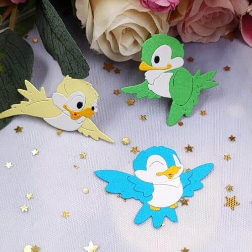Birds Metal Cutting Dies Stencil DIY Scrapbooking Album Paper Card Template Mold Embossing Decoration
