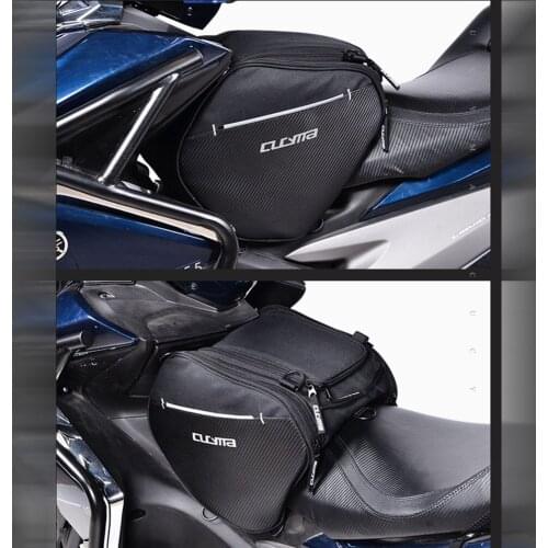 Motorcycle Front Storage Bags 20-35L Motorbike Racing Travel Bags With Shoulder Strap Scooter Tunnel Bag