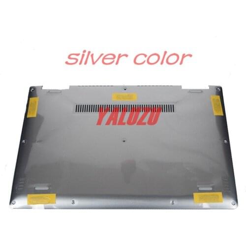 YALUZU new for Lenovo Yoga 710-14 710-14IKB 710-14ISK 80TY Bottom Base Chassis Case AM1JH000430 silver color 5CB0L47341