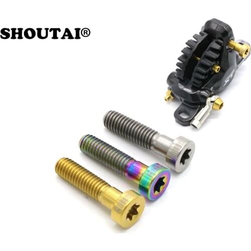 Bike Oil Brake TC4 Titanium Screw For SHIMANO XT M8000/9000/9020 Bicycle Parts