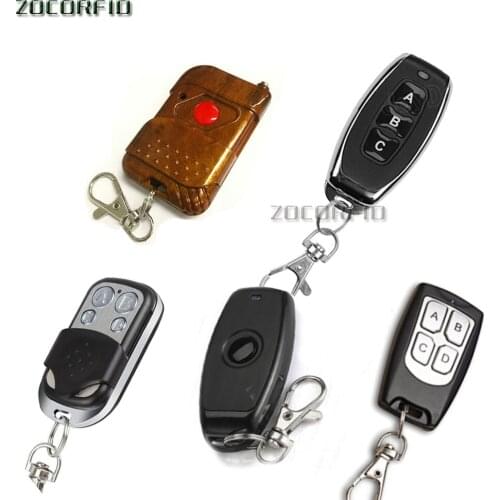 433 Mhz Universal Wireless Remote Control Learning Code 433Mhz Transmitter For Gate Garage Opener Electric Door