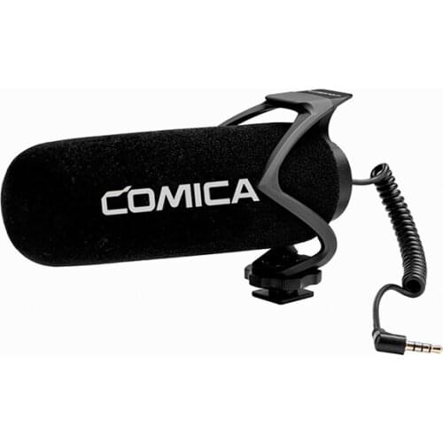 Comica CVM-V30 LITE Video Microphone Condenser Volgging Recording Mic for Canon Nikon Fuji DSLR Camera,Microphone for Smartphone